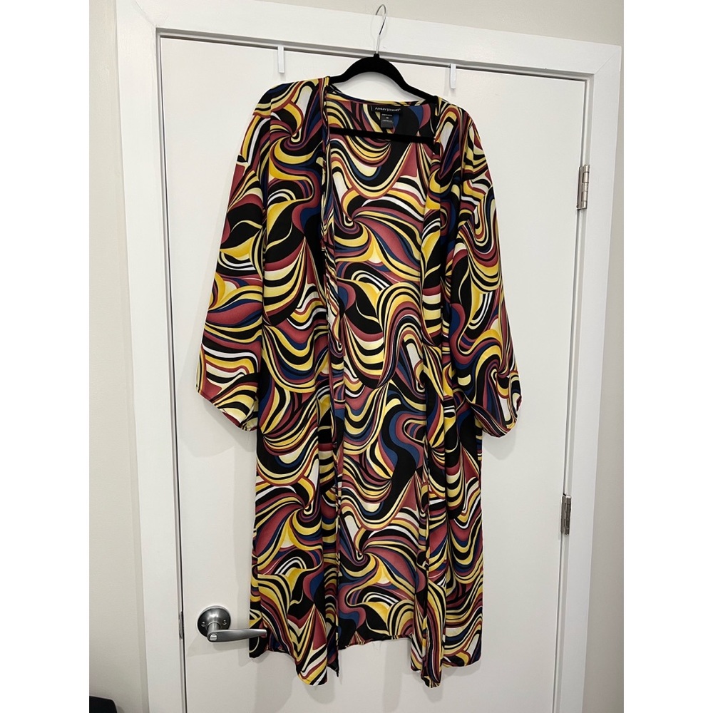 Ashley Stewart Multicolored Kimono- Sz 1x